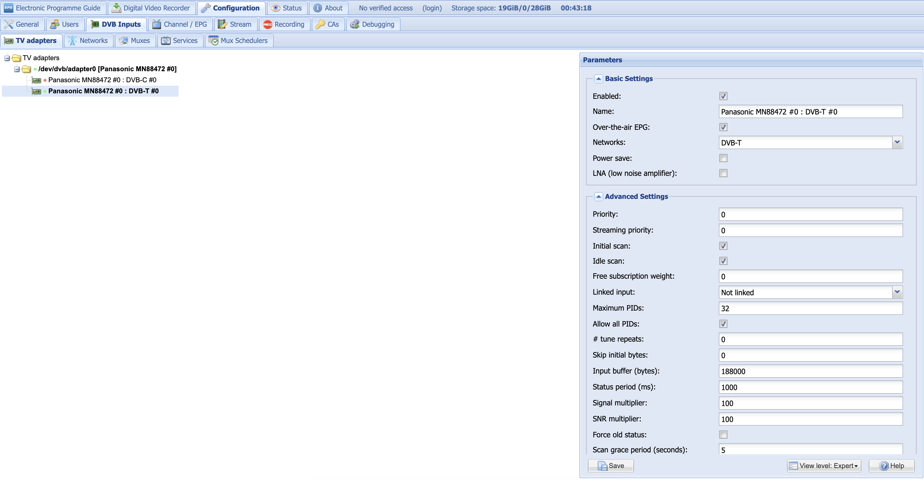 Streaming live TV with Tvheadend on a Raspberry Pi – Stephen Grier ...