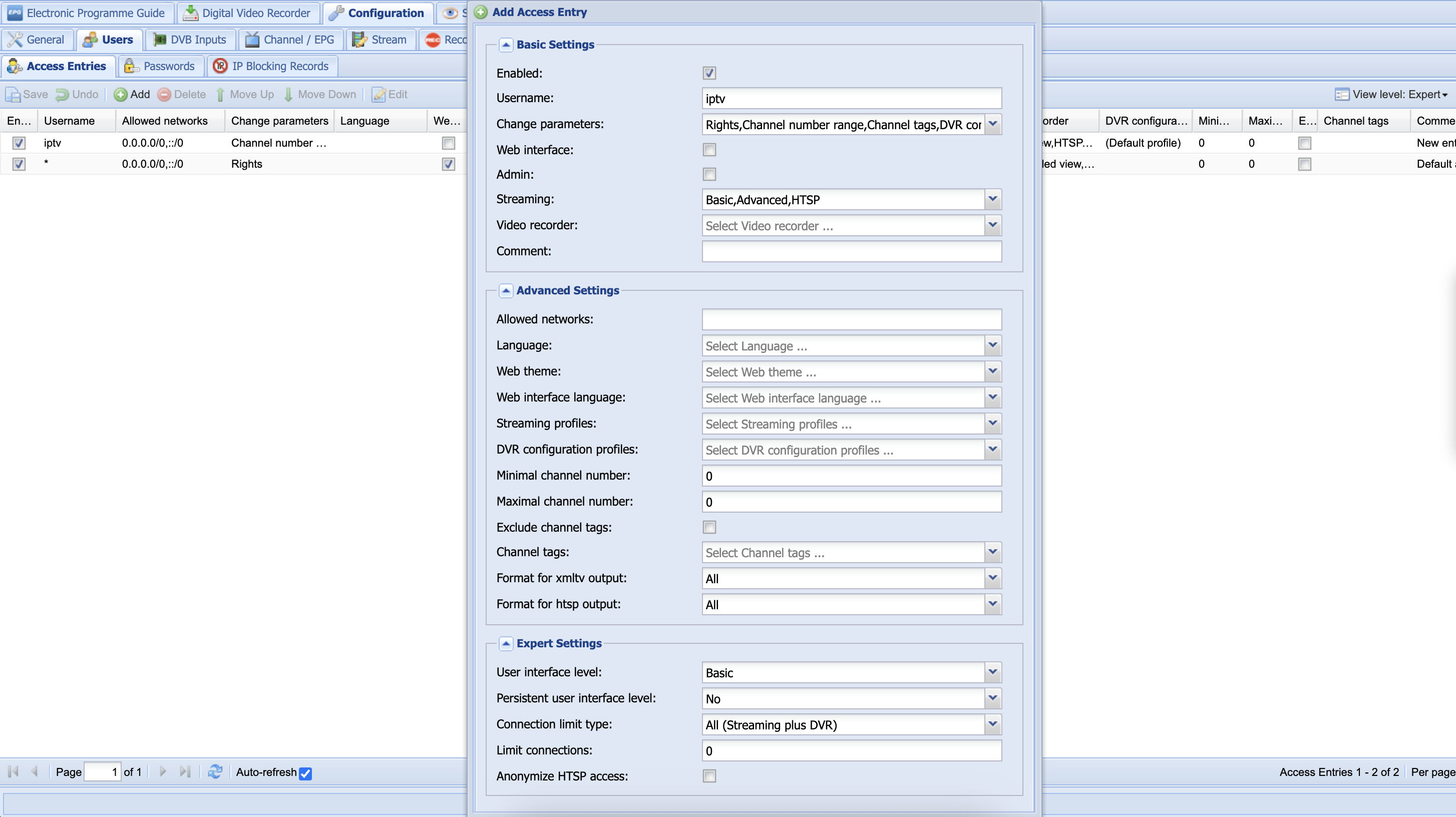 Streaming live TV with Tvheadend on a Raspberry Pi – Stephen Grier ...