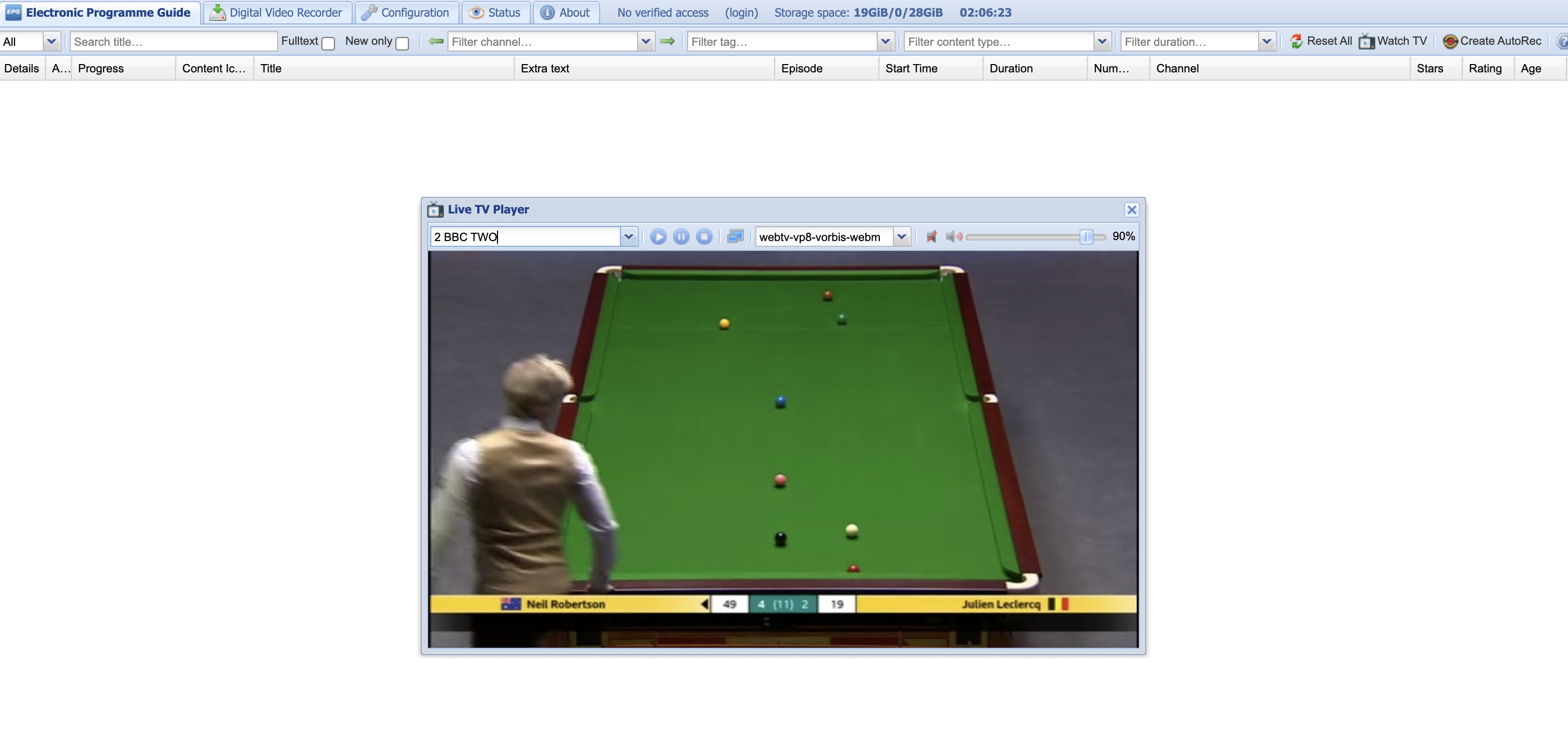 Streaming live TV with Tvheadend on a Raspberry Pi – Stephen Grier ...